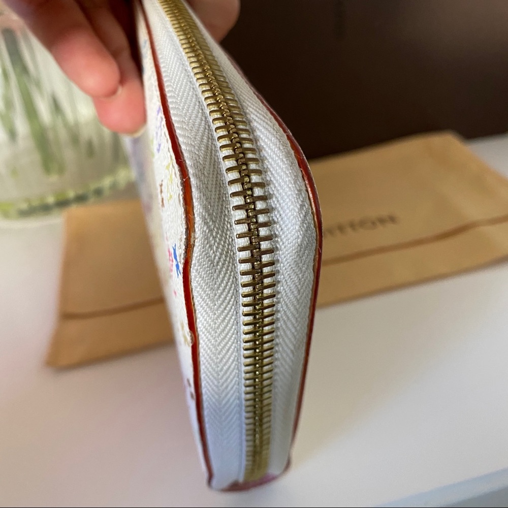 Louis Vuitton zippy multicolor white mc wallet - Picture 7 of 15